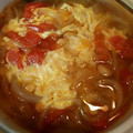 mぱなんが's cooksnap of when they made ☆簡単！トマトとタマネギの卵スープ☆.