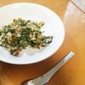 ダビデンコ's cooksnap of when they made おばあちゃん直伝　大根菜の焼き飯.