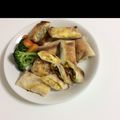 クックYQ2Z8D☆'s cooksnap of when they made 母の味！ひき肉と茹で卵のカレー春巻き.