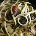☆やたこさん☆'s cooksnap of when they made 高菜とウィンナーのパスタ☆.