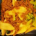 meiema's cooksnap of when they made ハヤトウリと豚肉の中華あんかけ炒め.