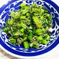 たぬぴぃ★'s cooksnap of when they made 野沢菜とじゃこで炒め物.