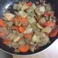 カジやん's cooksnap of when they made カブとニンジンのひき肉バター炒め.