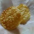 まめ1231's cooksnap of when they made チョー簡単♪餃子の皮☆せんべい.