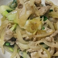 イケコ113's cooksnap of when they made 豚バラと青梗菜の炒め物.