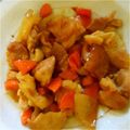 さいちゃんの母's cooksnap of when they made 鶏ももと大根の甘辛煮.