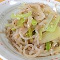 こはる・▽・'s cooksnap of when they made お弁当に★糸こんにゃくとねぎの塩麹炒め.