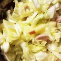 LINDA★8's cooksnap of when they made キャベツと林檎のオリーブサラダ.