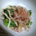 フエルト＊'s cooksnap of when they made かんたん一品⑤チンッ♪小松菜のおかかマヨ.