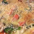 くまちゃん♪♪♪'s cooksnap of when they made 簡単ホワイトソースのスパグラタン♪.