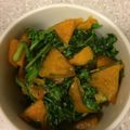けもーけも's cooksnap of when they made 柿と春菊のサラダ.