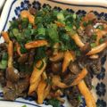 ｑｕｉｃｏ's cooksnap of when they made せんまいとしめじのコチュジャン炒め.