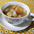 kururin18's cooksnap of when they made 中華風！長芋と油揚げのぽかぽかスープ.
