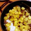 ほーまーさん's cooksnap of when they made ストウブ鍋でホクホク♪塩糀のさつま芋ご飯.