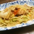 はっちv's cooksnap of when they made フライパンで☆秋鮭のちゃんちゃん焼.