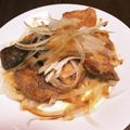 rinsworld's cooksnap of when they made 玉ねぎたっぷり★ワラサの即席和風マリネ★.