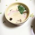 haruri☆'s cooksnap of when they made ♪レンジでツルンツルン茶碗蒸し♪.