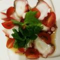 まつこ・ω・'s cooksnap of when they made タコとトマトの和風カルパッチョ.