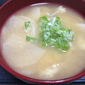 ぷぎぃ's cooksnap of when they made 冬のかぶと葉と油揚げの味噌汁.
