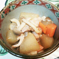 あんずちゃんママ's cooksnap of when they made 中華風☆大根と鶏もも肉の甘辛煮.