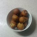 linhua's cooksnap of when they made さつま芋の胡麻ボール.