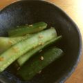 なっちゃん散歩's cooksnap of when they made お店のウマウマやみつき、ピリ辛きゅうり。.
