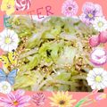 Emiii28's cooksnap of when they made ☆もやしとキャベツのさっぱり和え☆.