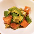 むーにんママ's cooksnap of when they made サーモンとアボカドの漬け和え.