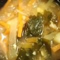 クックZ69KDS☆'s cooksnap of when they made 具沢山の味噌汁④大根とじゃがいもの味噌汁.