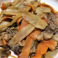 mainnieee's cooksnap of when they made 牛肉とごぼうと舞茸のうま〜い煮。.