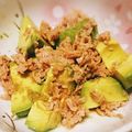 みいたらい's cooksnap of when they made 簡単3分おつまみ＊絶品アボツナわさポン.