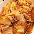 おおみやにのこ's cooksnap of when they made 白菜と椎茸の醤油あんかけ.