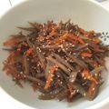 ﾊﾀﾊﾀ's cooksnap of when they made お手軽！きんぴらごぼう（備忘録）.