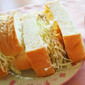 りらたそ's cooksnap of when they made 厚焼き玉子とツナの厚切りサンド♪.