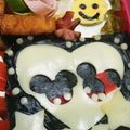 ノyukiママ's cooksnap of when they made くり貫きミッキーサンド☆.