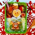 さーやgogo's cooksnap of when they made キャラ弁♡ワンポイント♡クリスマスリース.