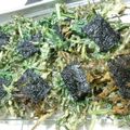 サイエンスまま's cooksnap of when they made 海苔と水菜がスナックみたいな、かき揚げ.