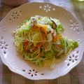 violets's cooksnap of when they made 野菜たっぷりの塩やきそば.