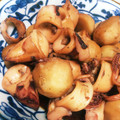 したーーん's cooksnap of when they made 里芋とイカの煮物.