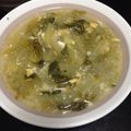 こたつねこくん's cooksnap of when they made 白菜とチンゲン菜の中華卵スープ.