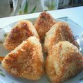 はつこりん's cooksnap of when they made ＊ﾁｰｽﾞ入り焼きおにぎり＊.