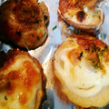 223fam's cooksnap of when they made 即席！しいたけの青のりマヨチーズ焼き.