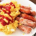 あいつま's cooksnap of when they made ウインナーの生春巻焼き.