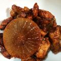kamuku's cooksnap of when they made 20分で出来る！簡単大根と鶏肉の照り煮.