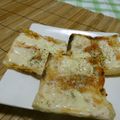 赤い電話's cooksnap of when they made 手抜きの1品！＊油揚げピザ＊.