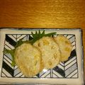 かほりべえ's cooksnap of when they made 適当でも美味しい挽肉のレンコン挟み揚げ.