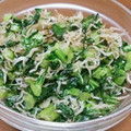mahika's cooksnap of when they made 大根の葉とジャコの炒め物.