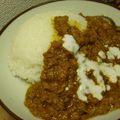 青スケ's cooksnap of when they made ひき肉とトマトのココナッツカレー.