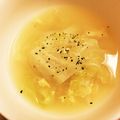 夏女旅娘's cooksnap of when they made レタスと卵のスープ.
