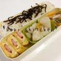 papikun's cooksnap of when they made カニカマ入り 卵焼き.